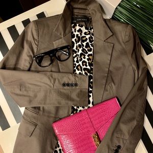 Zara Cotton Blazer